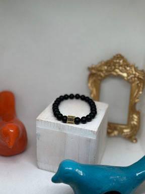 Mathias Onyx Beads Bracelet