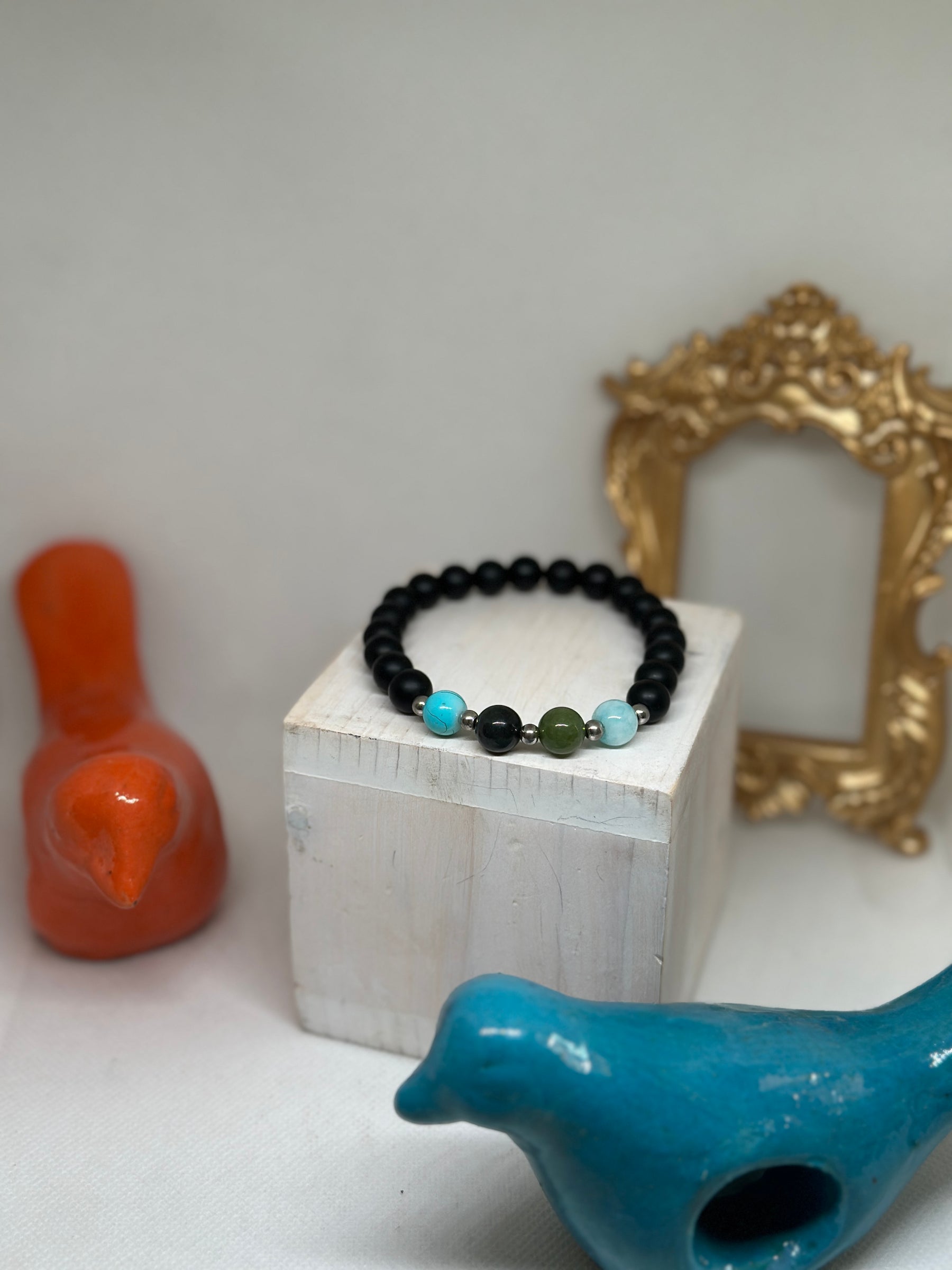 Mathias Onyx Beads Bracelet