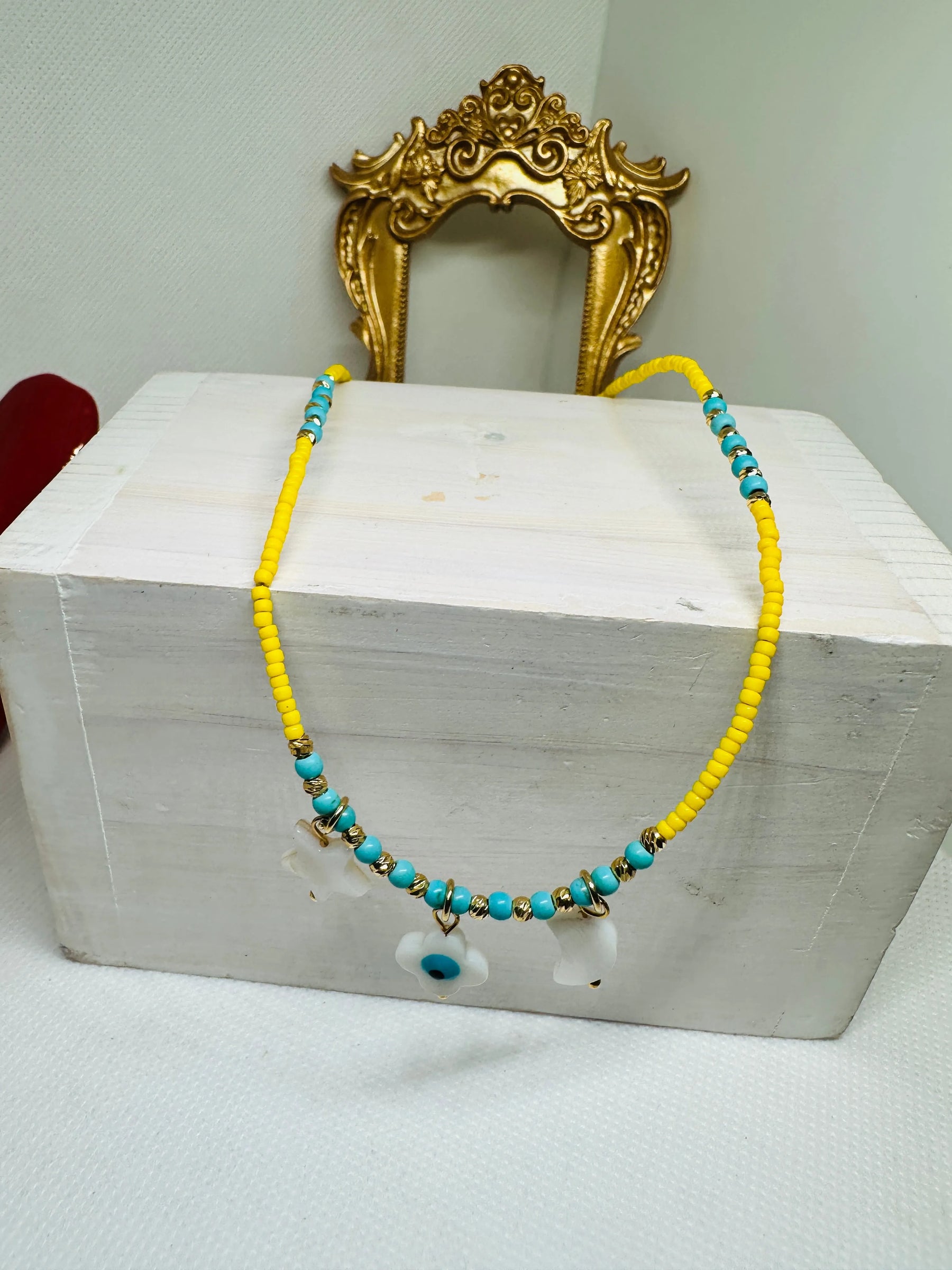 Anna Beachready Necklace - Yellow