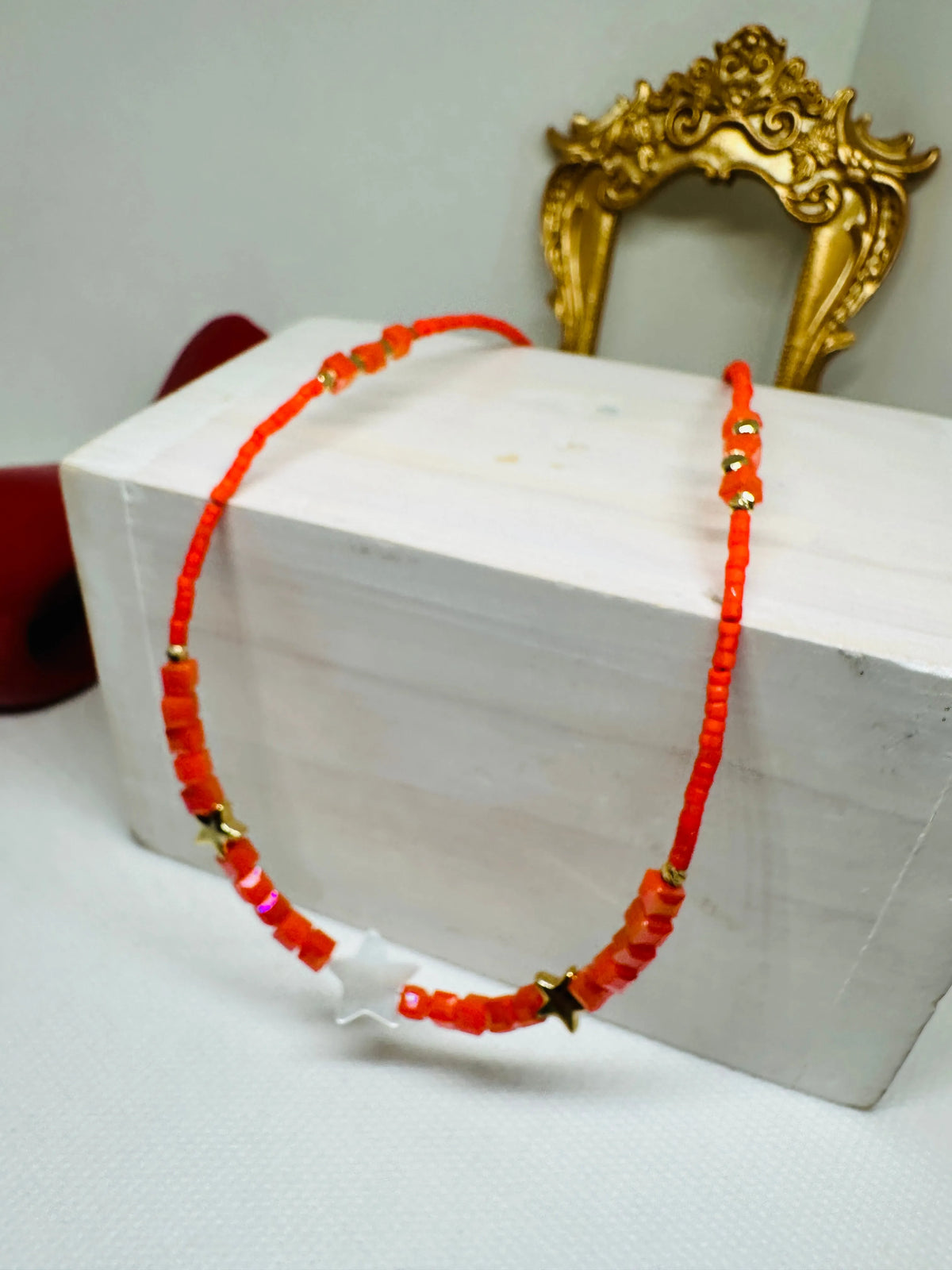 Anna Beachready Necklace - Orange