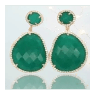 Helia Crystal Earrings - Penelope Made This 