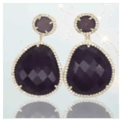 Helia Crystal Earrings - Penelope Made This 