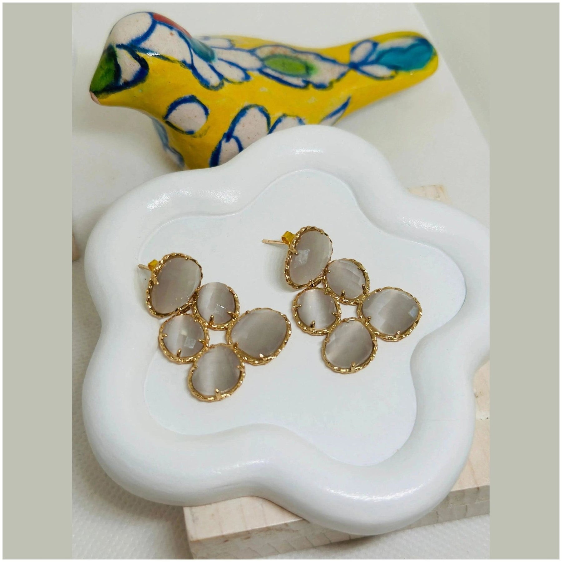 Hilda Minimalist Clustered Earrings - Penelope Made This 