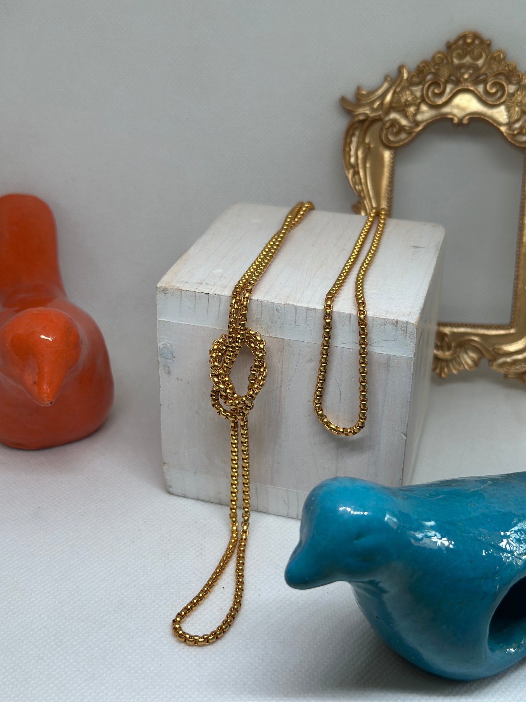 Anne Gold Plated Necklace