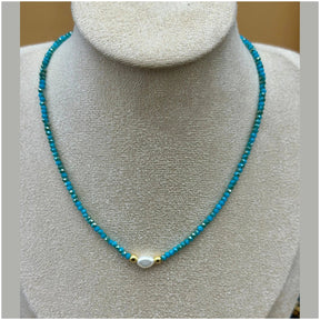 Lyv « ras du cou » Crystal necklace - Penelope Made This 