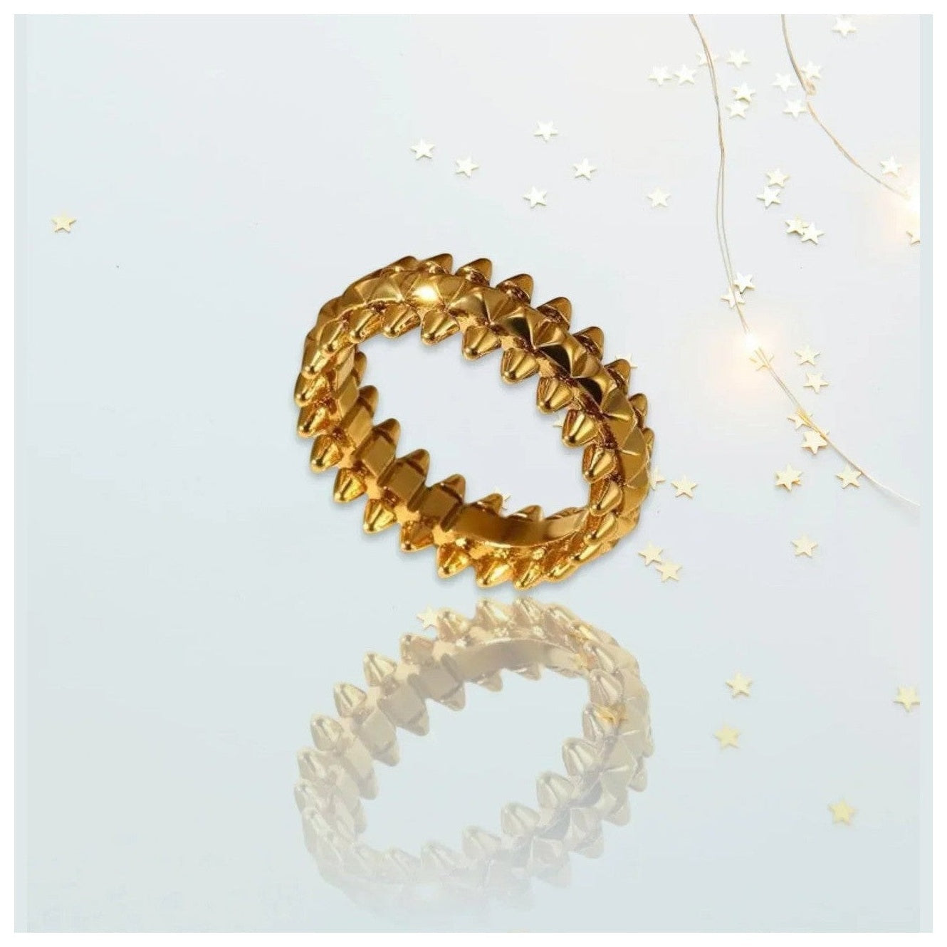 Stella Bohemian Ring 18 K Gold Plated