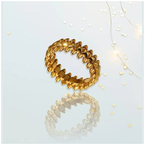 Stella Bohemian Ring 18 K Gold Plated