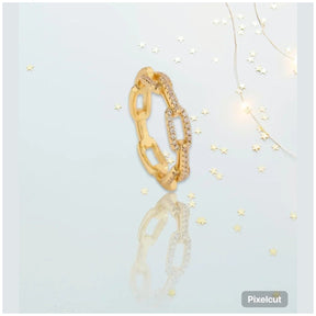 Stella Bohemian Ring 18 K Gold Plated