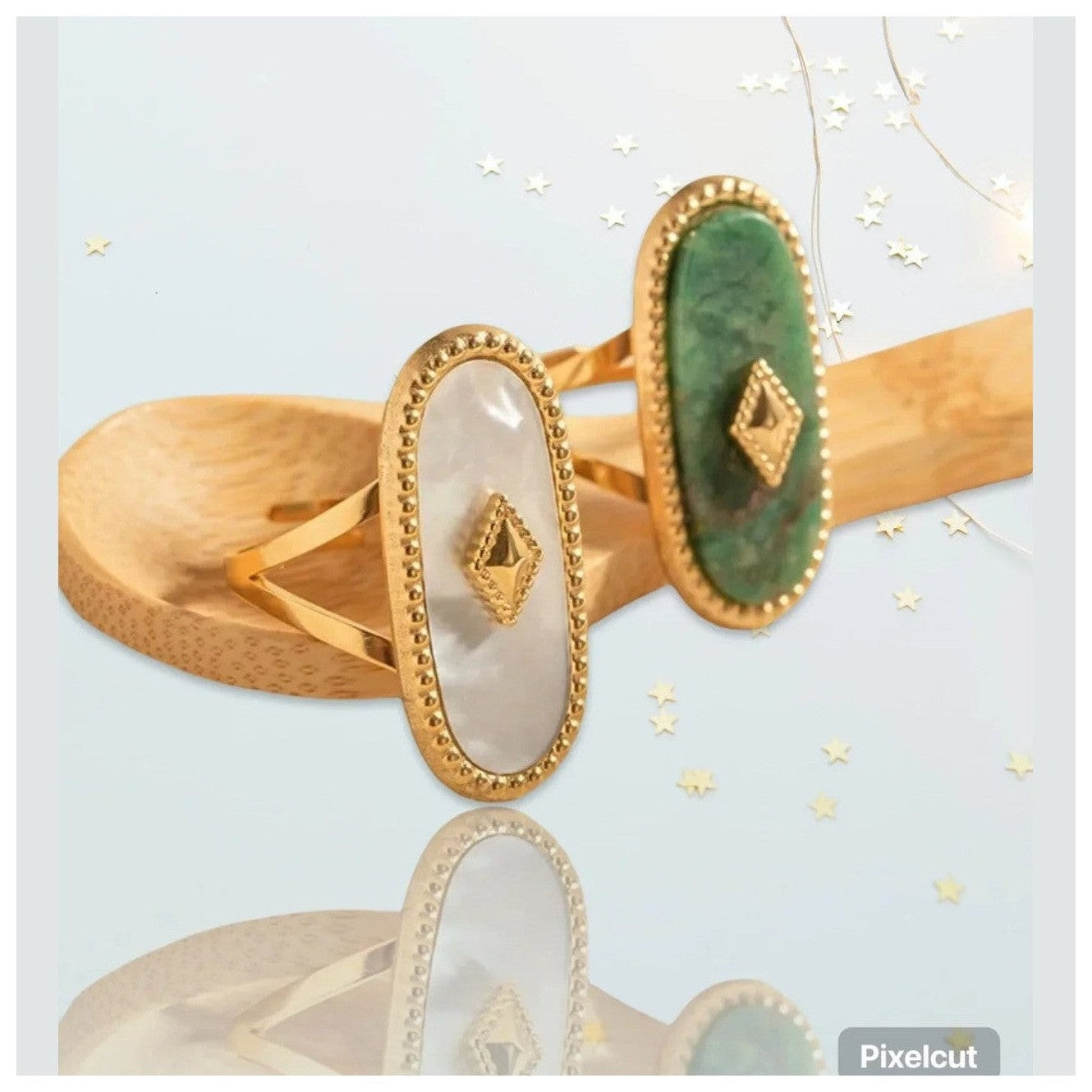 Stella Bohemian Ring 18 K Gold Plated