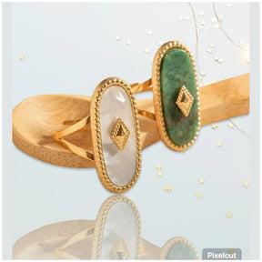 Stella Bohemian Ring 18 K Gold Plated