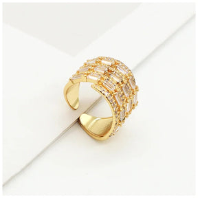 Stella Rings 18 K Gold Plated