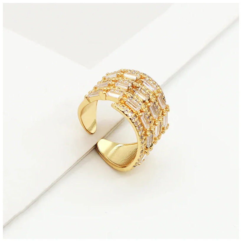 Stella Rings 18 K Gold Plated