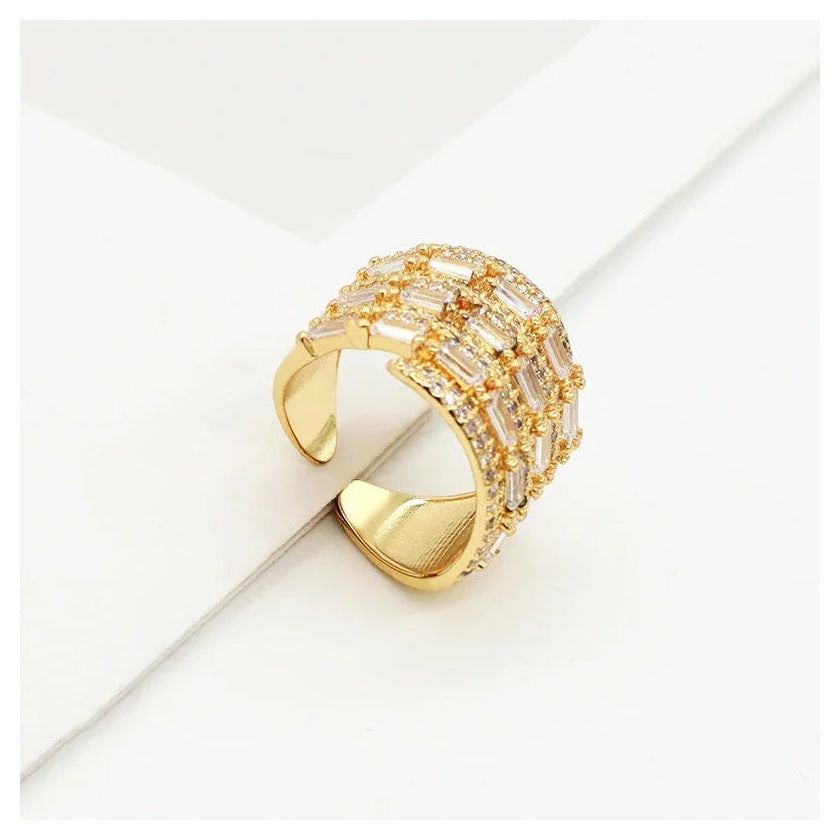 Stella Rings 18 K Gold Plated