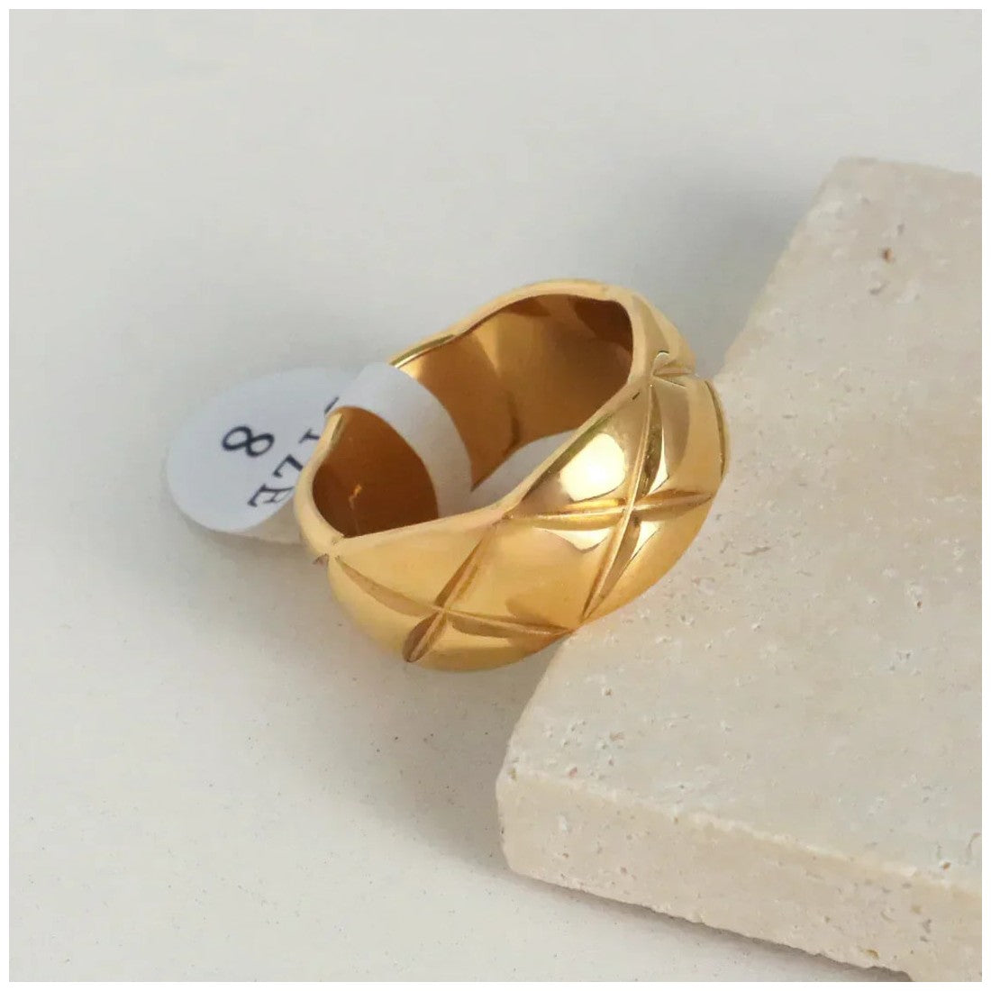 Stella Rings 18 K Gold Plated