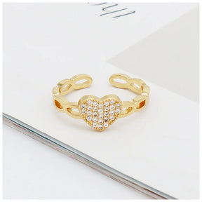 Stella Rings 18 K Gold Plated