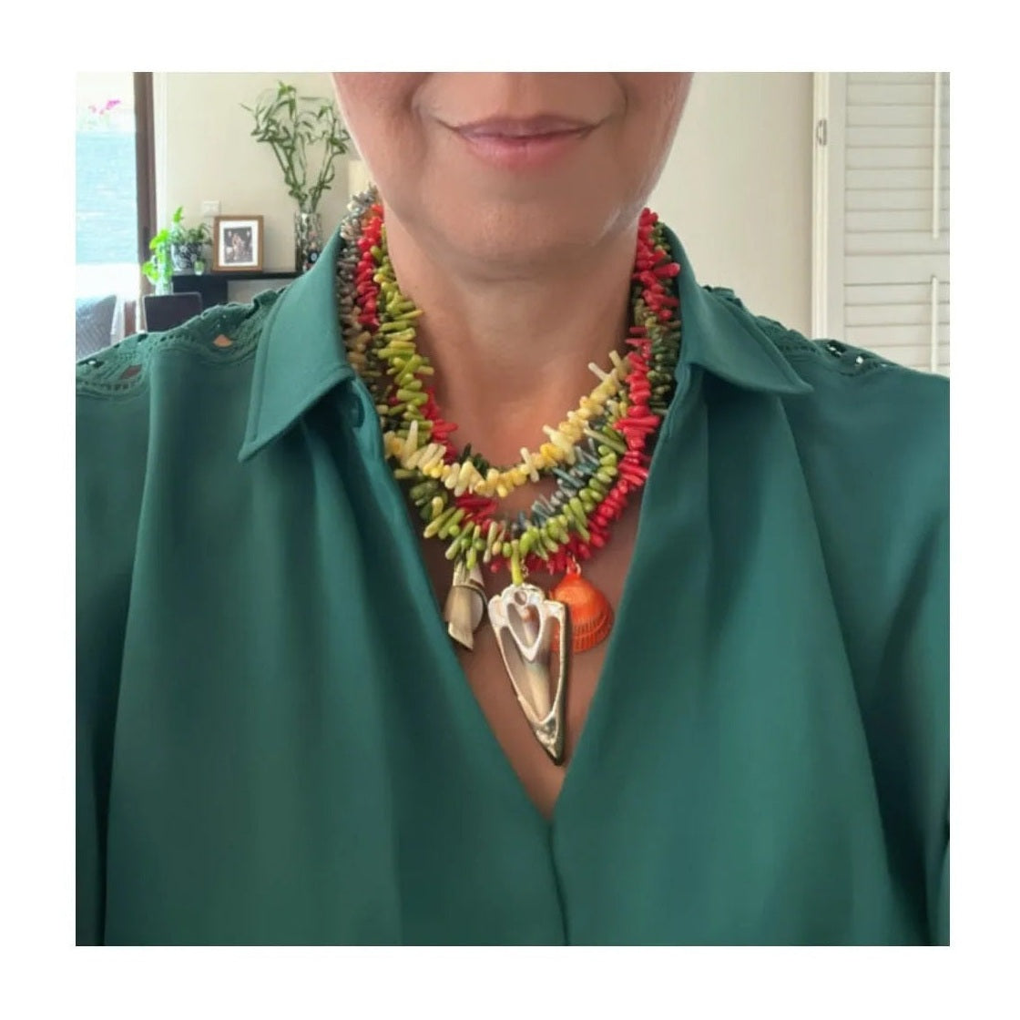 Suzy Treasures of the Sea - Colourful Necklace - Penelope Made This 