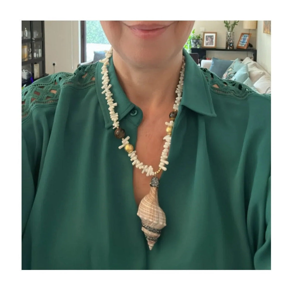 Suzy Treasures of the Sea - Seashell Necklace - Penelope Made This 