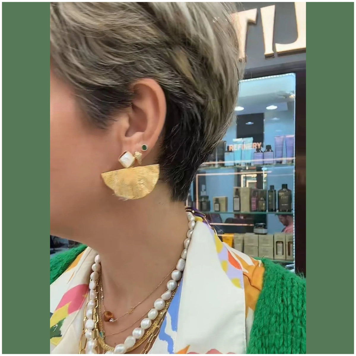 Taylor Vintage Fan Earrings - Penelope Made This 