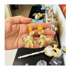 Zoya Gold Plated Earring - Penelope Made This 