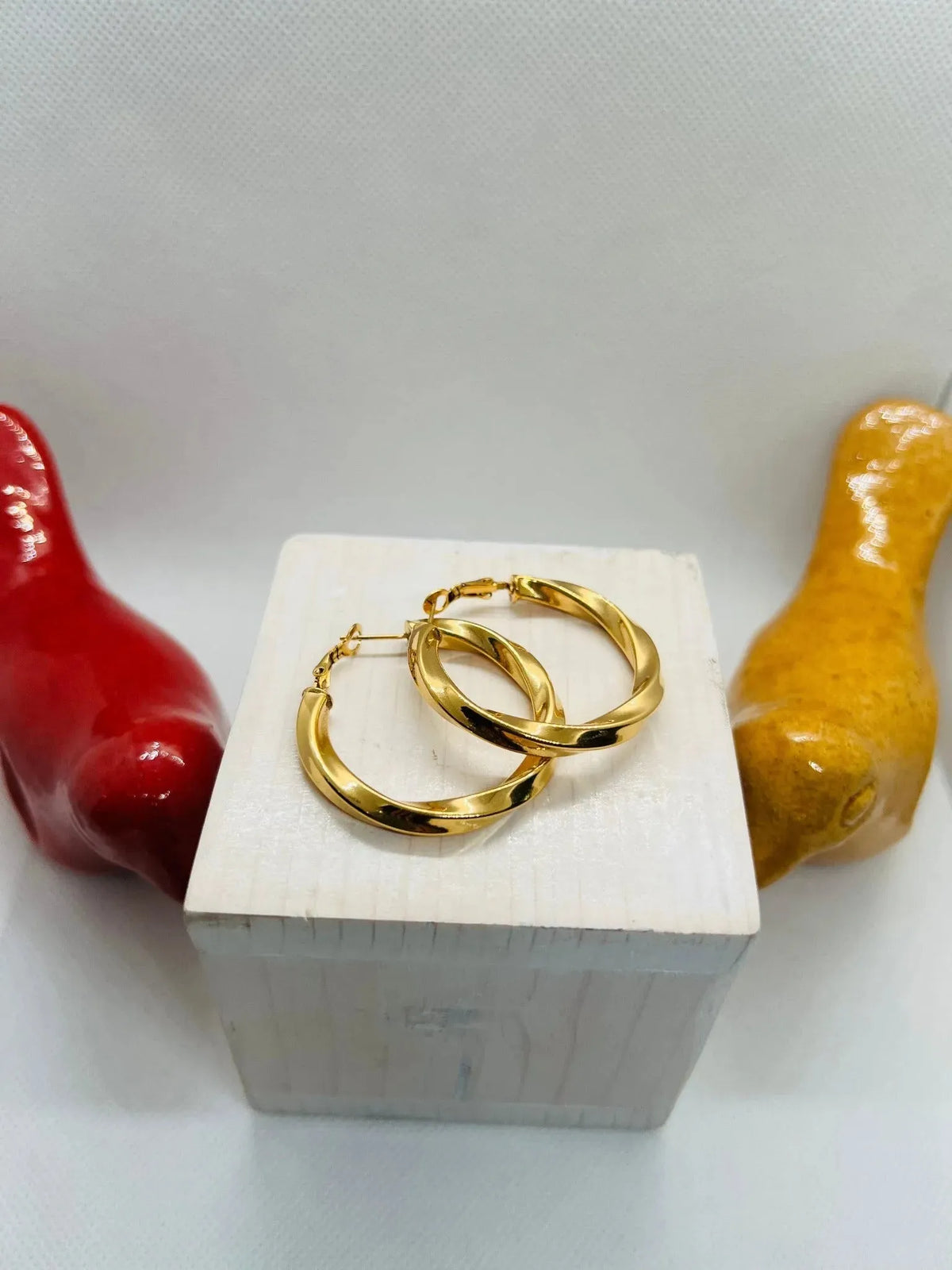 Agatha Hypoallergenic Nickel Free Wire Loop Earrings - Penelope Made This 