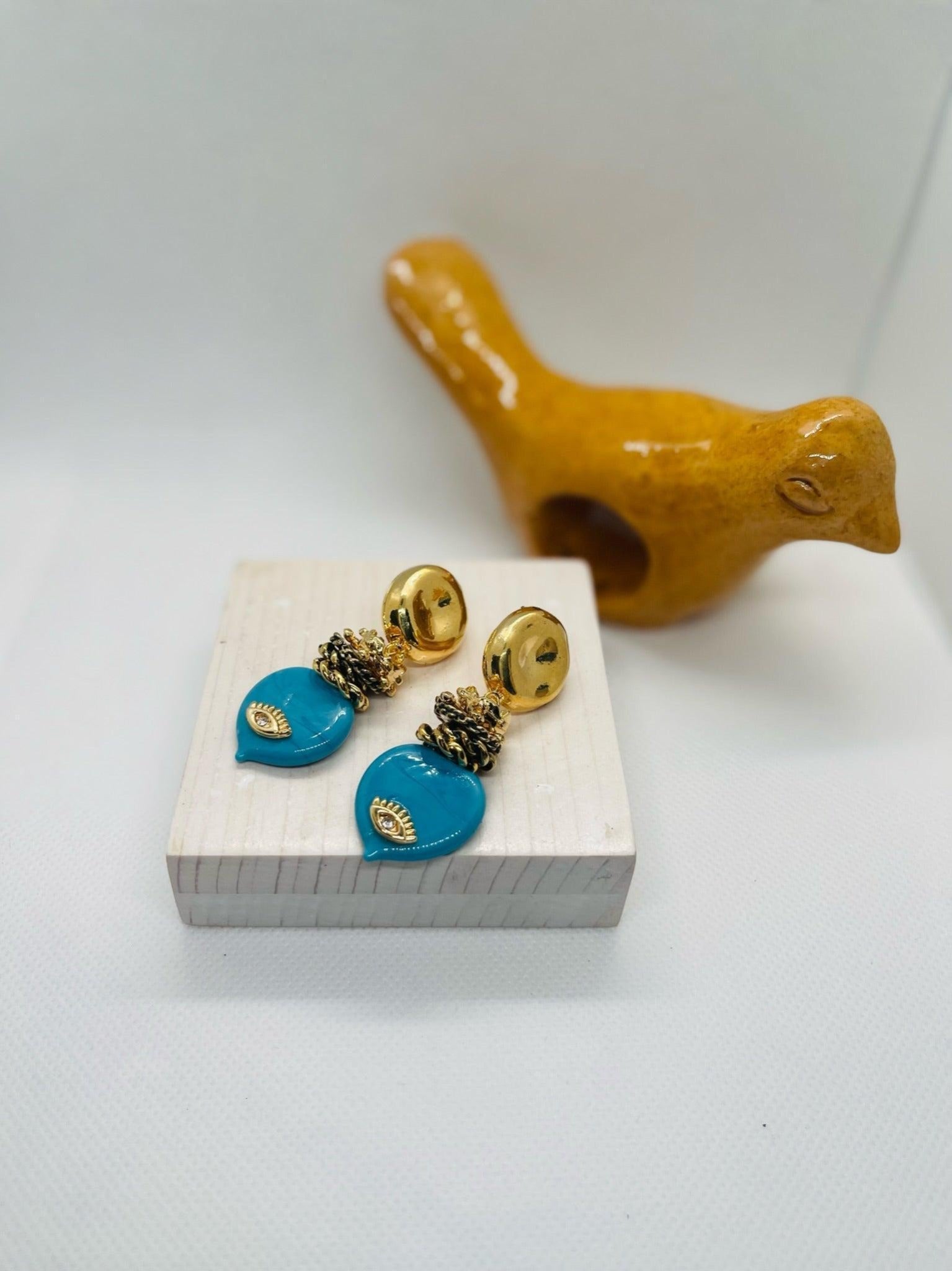 My Eye on You Murano Glass Earrings | Penelope Made This