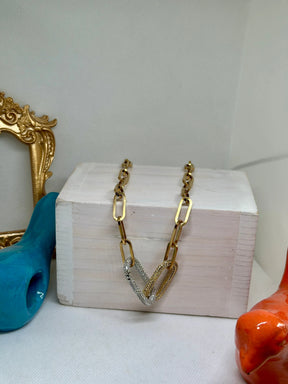 Anne 18 k Gold Plated Necklace - Penelope Made This 