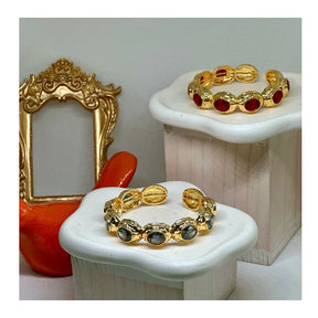 Anne 22K Cuff Bracelets | Gold Plated - Penelope Made This 