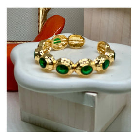 Anne 22K Cuff Bracelets | Gold Plated - Penelope Made This 