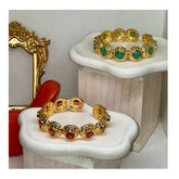 Anne 22K Cuff Bracelets | Gold Plated - Penelope Made This 