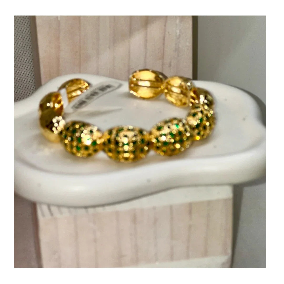 Anne 22K Cuff Bracelets | Gold Plated - Penelope Made This 