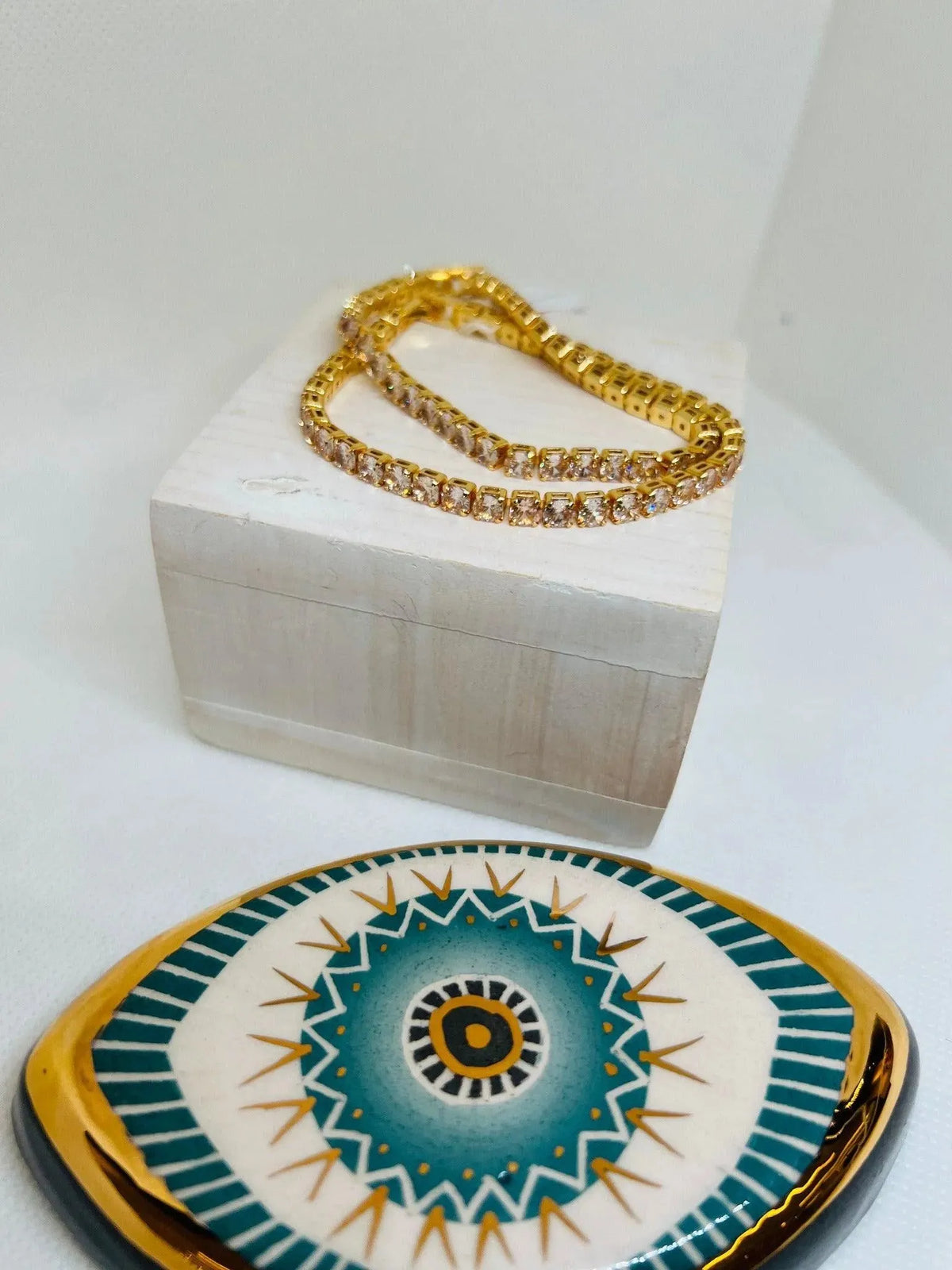 Anne Cubic Zirconia Tennis Bracelet - Penelope Made This 