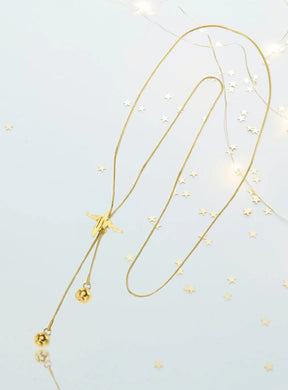 Anne Gold Plated Necklace - Penelope Made This Inc.