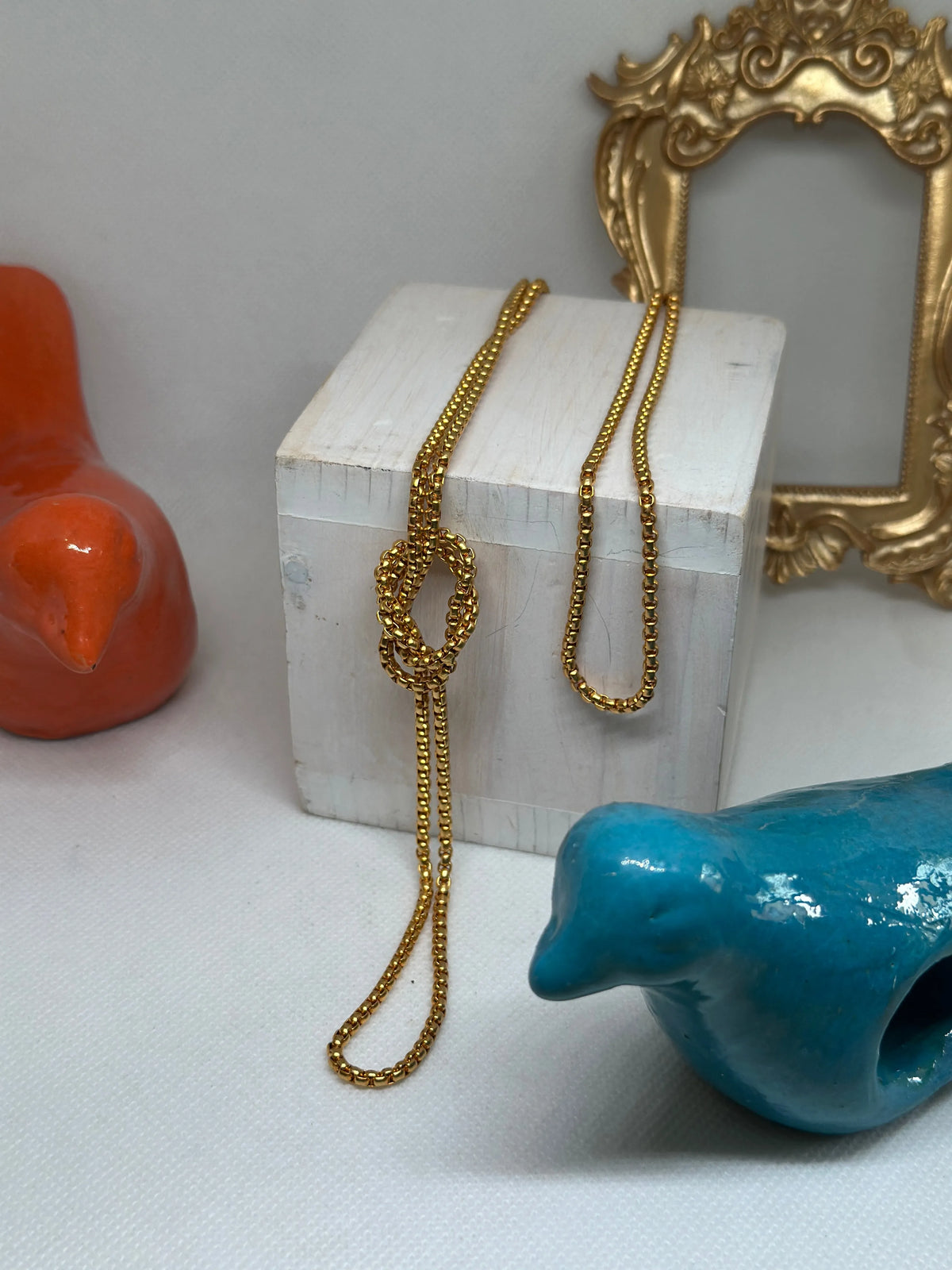 Anne Gold Plated Necklace - Penelope Made This 