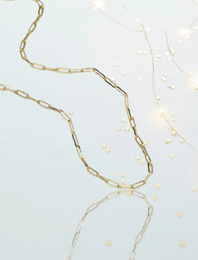 Anne Gold Plated Necklace - Penelope Made This Inc.