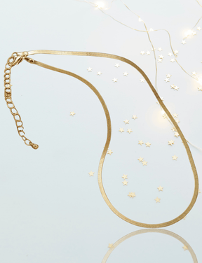Anne Gold Plated Necklace - Penelope Made This Inc.