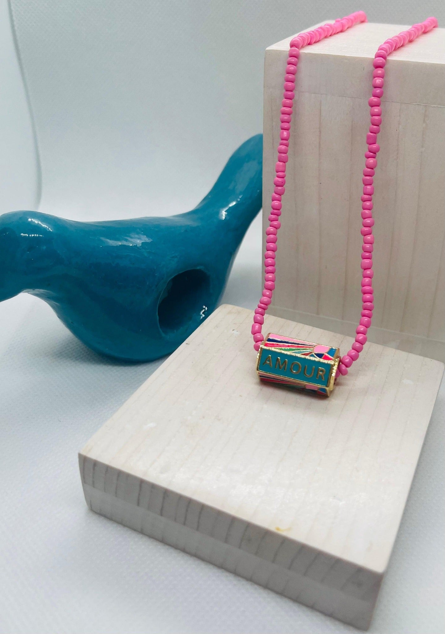 Anastasia Hexagone Charms قلادة - Penelope Made This