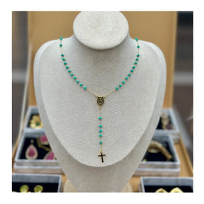 Cilia Crystal Rosary - Penelope Made This 