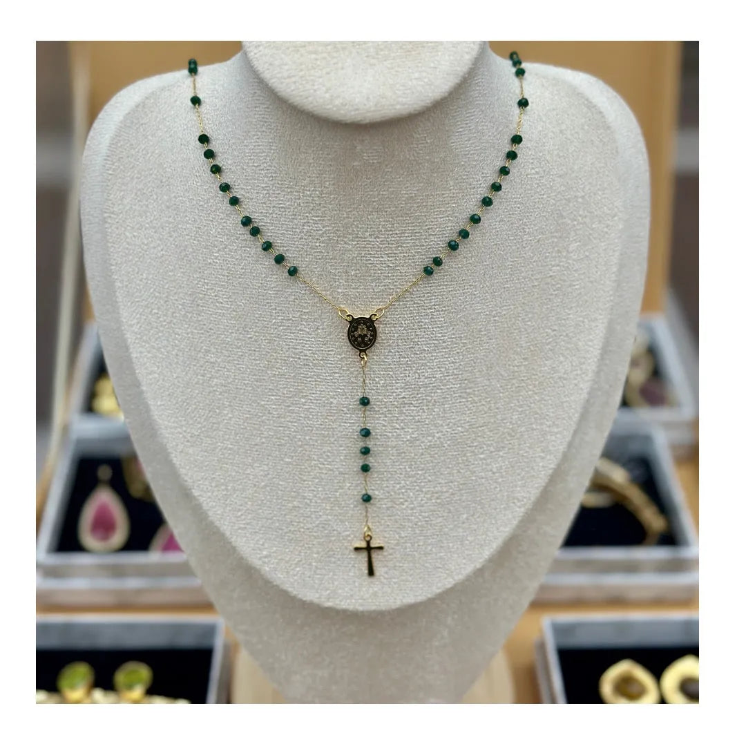 Cilia Crystal Rosary - Penelope Made This 