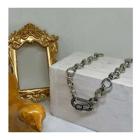 Daphne Mono Charm Necklace - Penelope Made This 