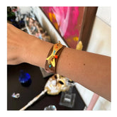 Elif Leather Fish Motif Bracelets - Penelope Made This 
