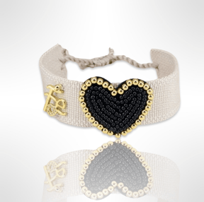 Faith - Fe Miyuki Beads Love Bracelet - Penelope Made This Inc.