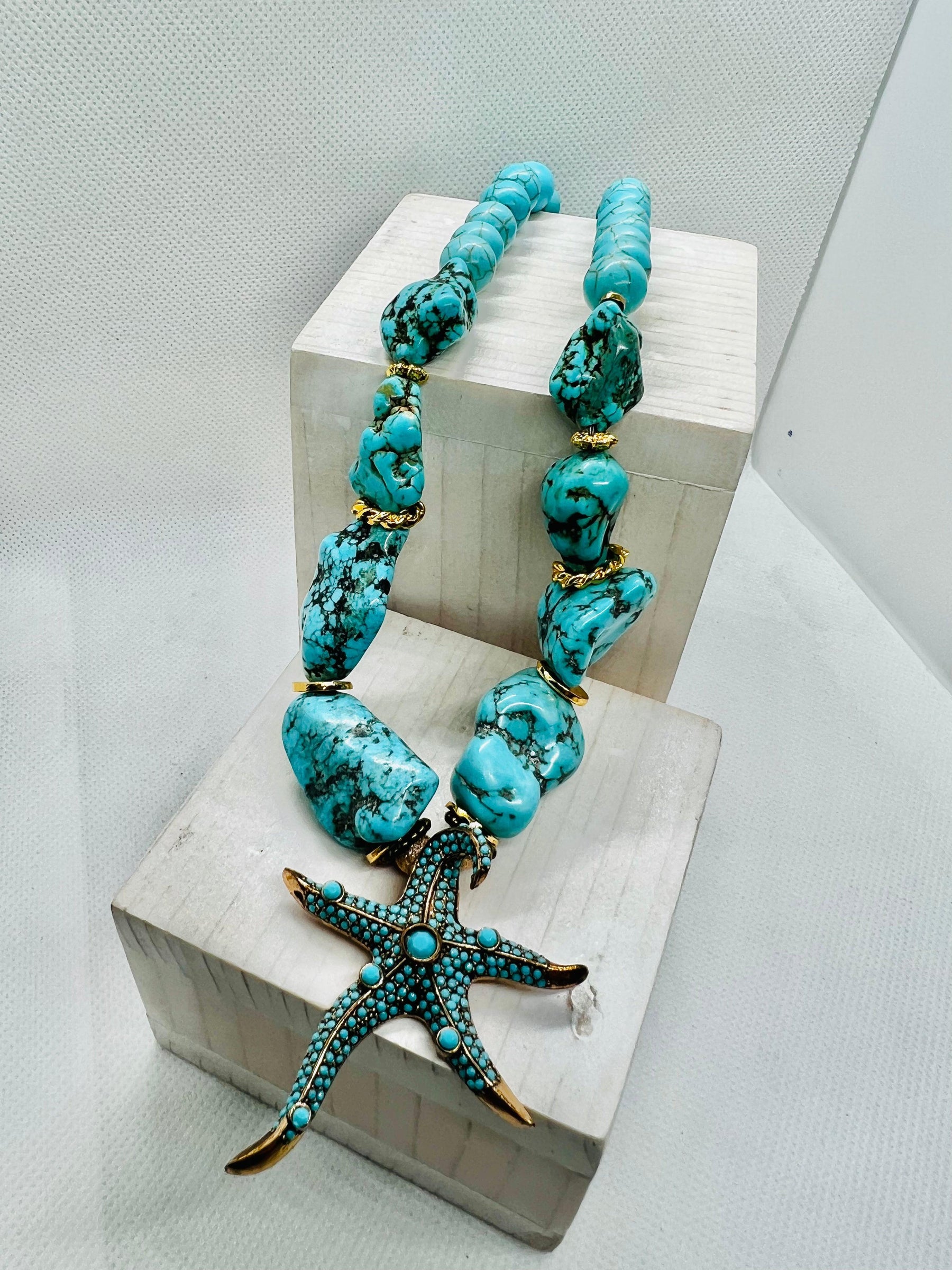 Maya Star Fish Necklace عقد - Penelope Made This